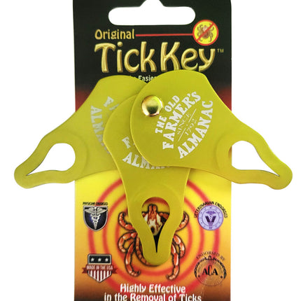 Almanac Tick Remover Tool Set with Tick Keys Spread to Show the Set