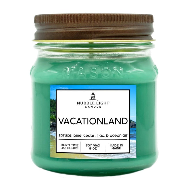 Vacationland 8oz. Scented Soy Candle