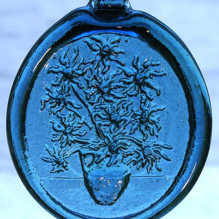 Old Hancock Van Gogh Vase Suncatcher