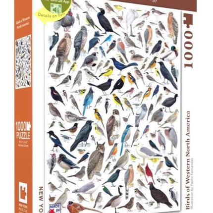 Birds of Western North America Jigsaw Puzzle 1000 Piece