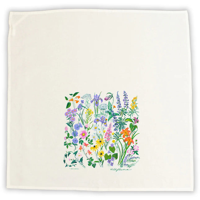 Wildflowers Tea Towel
